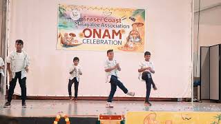 Hervey Bay Boys Dance For Onam Celebration 2024 [upl. by Asselem]