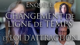 450ENQUÊTE CHANGEMENT DE LIGNE DE TEMPS et LOI DATTRACTION  Investigation Hypnose [upl. by Nylekcaj]