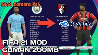 Game FTS MOD FIFA 21Offline Kamera Jauh PS 5 Cuman 200MB [upl. by Sac]