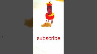 mini stool ഉണ്ടാക്കാം shorts shortsfeed craft [upl. by Yehs80]