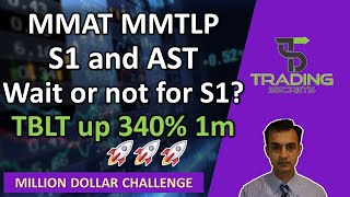 MMAT MMTLP Should you wait for AST transfer Broker responses TBLT Toughbuilt Industries 340 up [upl. by Venezia]