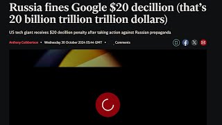 Google Sued for 25 Decillion [upl. by Dressel66]