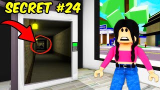 100 SECRETS in ROBLOX BROOKHAVEN [upl. by Anwadal548]