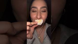 ASMR meringue cookie crunchyasmr [upl. by Ettelliw]