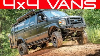 4x4 Ford ESeries Vans The Ultimate Overland Platform [upl. by Derby]