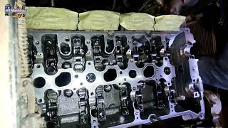 Ganti injector mitsubishi triton hdx dan ganti gasket cylinder head [upl. by Sessylu688]