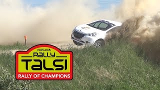 Rally Talsi 2018actionsmistakes and max attack [upl. by Yolanda911]