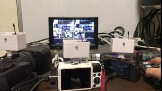 Wireless tally system  10key video switching with RaspberryPI for Youtuber niconico live streamer [upl. by Terrej]