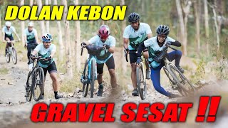 Gravel SESAT‼️ Dolan Kebon 2024 adventurecycling crosscountrymtb fypp [upl. by Lizzy]