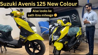 2025 Suzuki Avenis 125 New colour  Full Detailed review  Better than tvs Ntorq [upl. by Gaal]