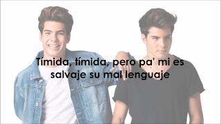 Gemeliers  Tímida Letra [upl. by Tavis328]