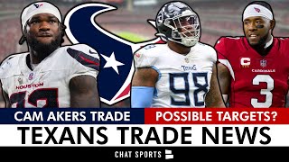 Texans TRADING Cam Akers To Vikings  Top Houston Texans Trade Targets [upl. by Chucho]