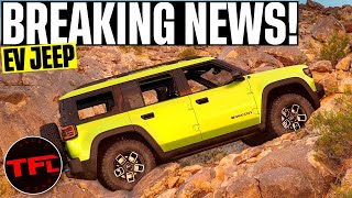 BREAKING The All New Jeep Recon is An Electric Topless Doorless OffRoader Thats NOT a Wrangler [upl. by Ennairoc]