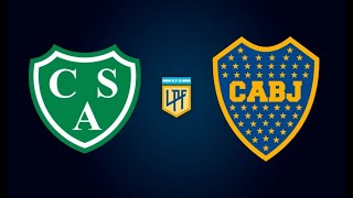 Samiento vs Boca EN VIVO  Fecha 22  Liga Profesional 2024 [upl. by Aelsel]