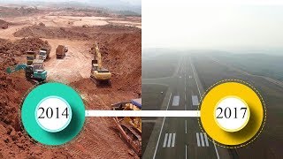 Kannur Airport Runway Construction  Timeline [upl. by Aihseuqram]