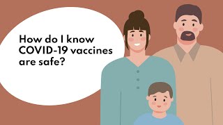 How do I know COVID19 vaccines are safe [upl. by Acinelav699]