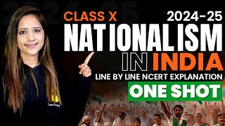 Nationalism in India One Shot 202425 History  Class 10th SST CBSE Board with Reema Maam [upl. by Georgine]