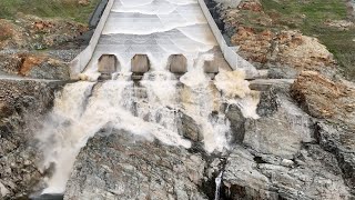 Oroville Spillway January 31 2024 [upl. by Atteynod]