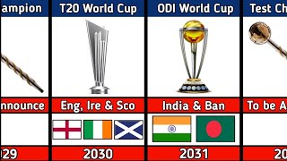 All Upcoming ICC Events 2025 to 2031  Upcoming ICC Events [upl. by Enovaj554]