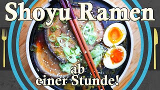 Die SCHNELLSTEN ORIGINALEN RAMEN  Ramen ab einer Stunde [upl. by Arze]