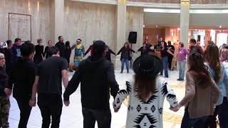 Rock Your Mocs 2017  Santa Fe New Mexico State Capitol  Round Dance [upl. by Atipul]