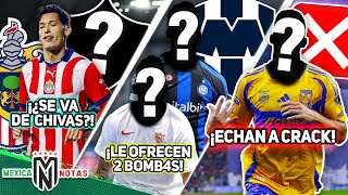 ¡Quieren SACAR A CHIQUETE de Chivas❌OFRECEN 2 FUERAS DE SERIE a MTY😍Torrado ECHA CRACK de Tigres🚨 [upl. by Saidel]