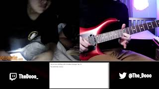 TheDooo Plays Giornos Theme From Jojos Bizzare Adventure Guitar And Piano Cover [upl. by Mandie764]