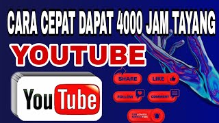 CARA DPAT 4000 JAM DAN 1000 SUBCREBER [upl. by Idell]