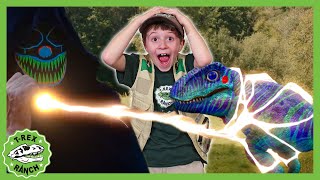 Watch Out The Dinomaster is Stealing the Dinos  TRex Ranch Dinosaur Videos for Kids [upl. by Aieki904]