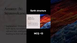 Earths Structure Plate Tectonics Earthquakes and Volcanism MCQ13   ShortsEarthStructureMCQ [upl. by Nileuqcaj]