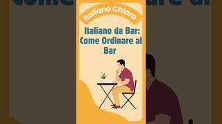 Come ordinare al bar italiano shorts [upl. by Reni612]