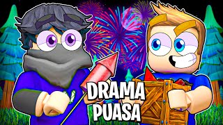 ISKANDAR DAN MALCIKEDOK MAIN BUNGA API🎆🎇  DRAMA PUASA S3 EP2  Roblox Malaysia [upl. by Richy]