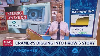 Not ready to chase Harrow on longterm assumptions at this point says Jim Cramer [upl. by Alenoel]