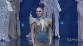 Miss Universe Indonesia 2024 Finals Competition  Fabienne Nicole FINAL WALK [upl. by Pachston]