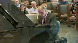 HBPC Dominic Fusco Live at Hodges Presbyterian Church English Suite III BWV 808 in G Minor J S Ba [upl. by Ayahsal]