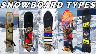 What TYPE of Snowboard Should You Buy  Beginners Guide [upl. by Jahdal175]