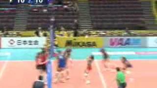 AZERBAIJAN USA FIVB World Championship 2006 Volleyball Great m [upl. by Hunfredo]