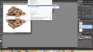 Photoshop Elements Tutorial  Spiegelung [upl. by Ardnuek]