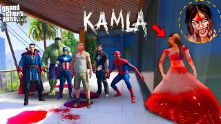 Franklin and Avengers Playing Hide amp Seek With Kamla Indian Ghost  AVENGERS in GTA 5 [upl. by Notnef]