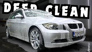 BMW E91 Interior Deep Cleaning  Car Detailing [upl. by Eceinhoj]