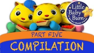 Learn with Little Baby Bum  Three Little Kittens  Nursery Rhymes for Babies  Songs for Kids [upl. by Leroi]