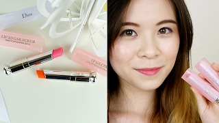 DIOR Sugar Scrub amp Lip Glow First Impressions \\ Review  Demo \\ JQLeeJQ [upl. by Jereld789]