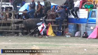 GRAN FIESTA TAURINA HUARINA  PROV OMASUYOS 2022 [upl. by Idissak918]