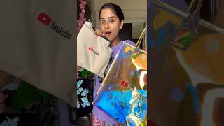 Gift from YouTube😳  Anju mor trending minivlog creatorcollective anjumor [upl. by Tani]