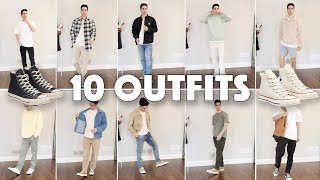 10 Easy Ways to Wear the Converse Chuck Taylor  Outfit ideas [upl. by Einnos]