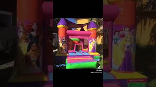 Castillo inflable con lonitas intercambiables SHORTS [upl. by Rojas629]