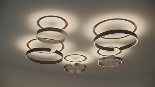 Occhio Mito Cosmo heightadjustable ceiling recessed luminaires [upl. by Accebor]