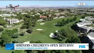 Golf for a cause at Shriners Childrens Open [upl. by Leziar]