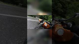 Crashed my motorcyle on Transfagarasan shorts motorcycle crash motorbike accident [upl. by Galligan742]