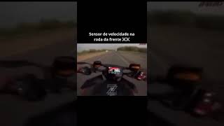 Sensor de velocidade na roda da frente moto honda mt09 zx10 yamaha [upl. by Irolav]